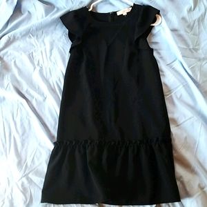 Short Black Backzip Dress
